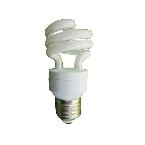 Lampadina basso consumo spirale risparmio energetico 15W E27 luce calda o fredda-0