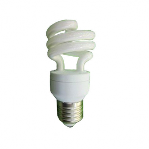 Lampadina basso consumo spirale risparmio energetico 20W E27 luce calda o fredda-0