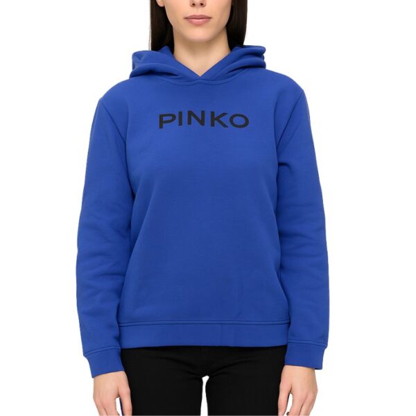 Felpa con cappuccio Pinko Blu Felpa con cappuccio Pinko Blu