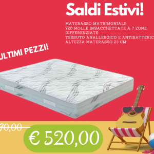 MATERASSO ORTOPEDICO 720 MOLLE INDIPENDENTI CALLA - immagine 2