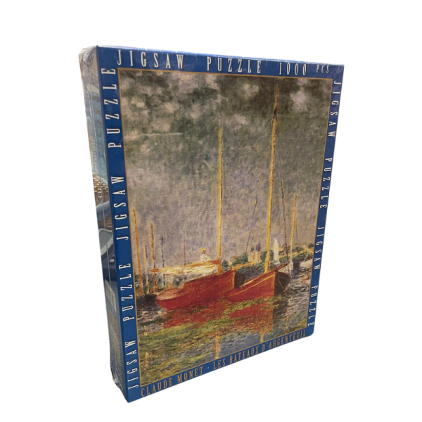 4 Les Bateaux D'Argenteuil di Claude Monet - Puzzle 1000 pezzi