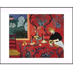 Poster Henri Matisse "Stanza Rossa" 30X40 cm LM204 - immagine 1