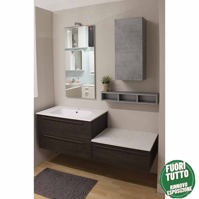 Mobile Bagno Flowers