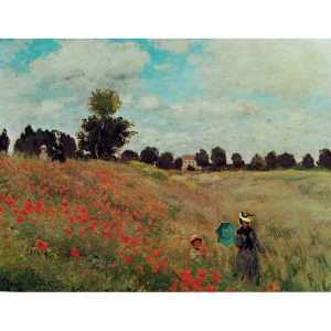 Campo di papaveri di Claude Monet - Puzzle di 2000 pezzi - immagine 1