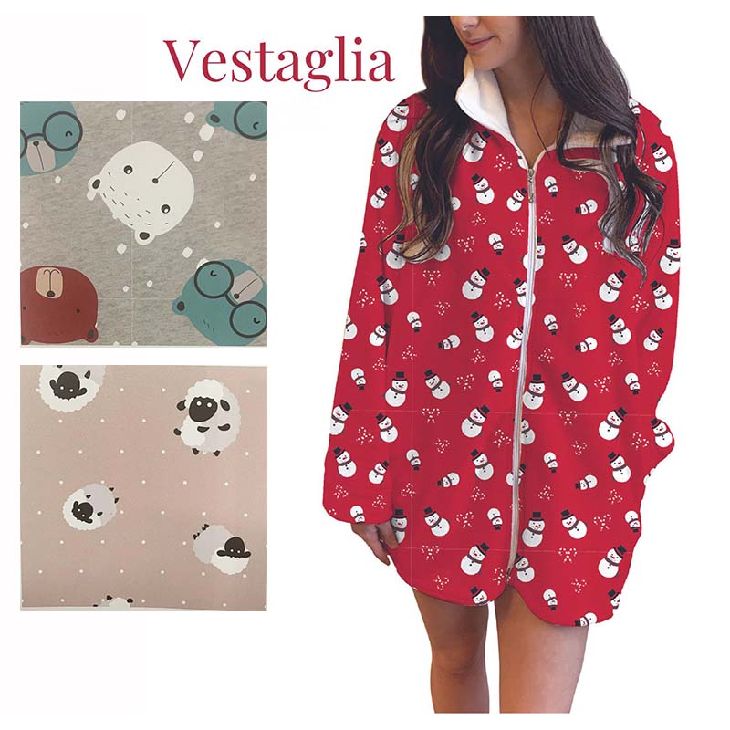 Vestaglia con Zip e Maniche