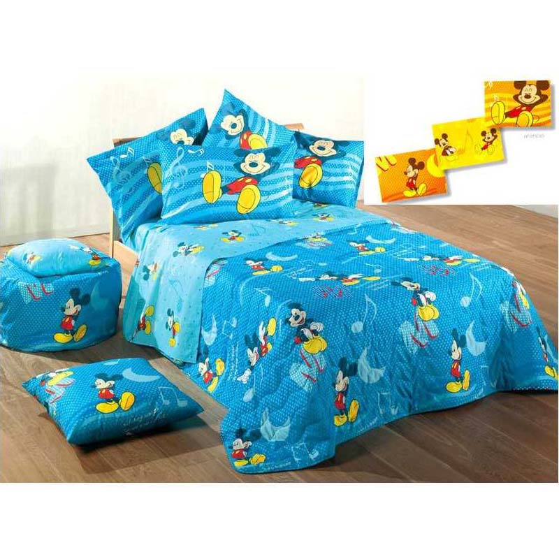 Copriletto Singolo Caleffi Topolino Nuit
