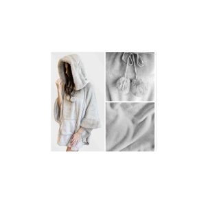 Poncho Donna in pile - immagine 3