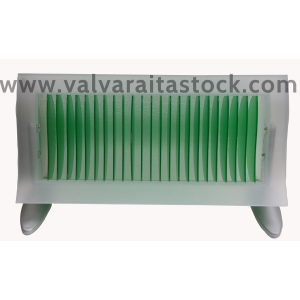 porta CD 24 grigio e verde