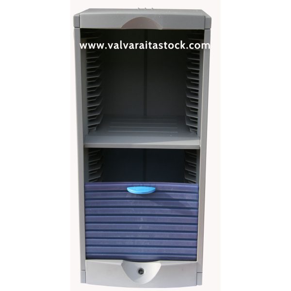 portacd-saracinesca porta cd impilabile con saracinesca