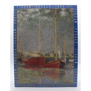 Les Bateaux D'Argenteuil di Claude Monet - Puzzle 1000 pezzi - immagine 2