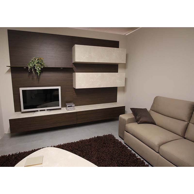 Parete Soggiorno Teak