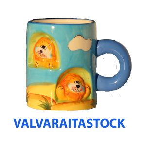 tazza per colazione leone