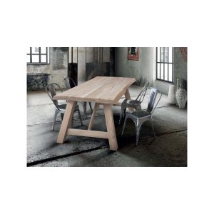 Tavolo Rovere Impiallacciato - immagine 1