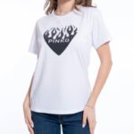 T-Shirt Pinko Cuore Bianca